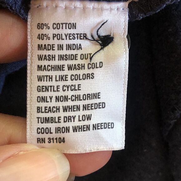 Crown & Ivy Men’s Long Sleeve Henley Blue Size XXL - Picture 9 of 10